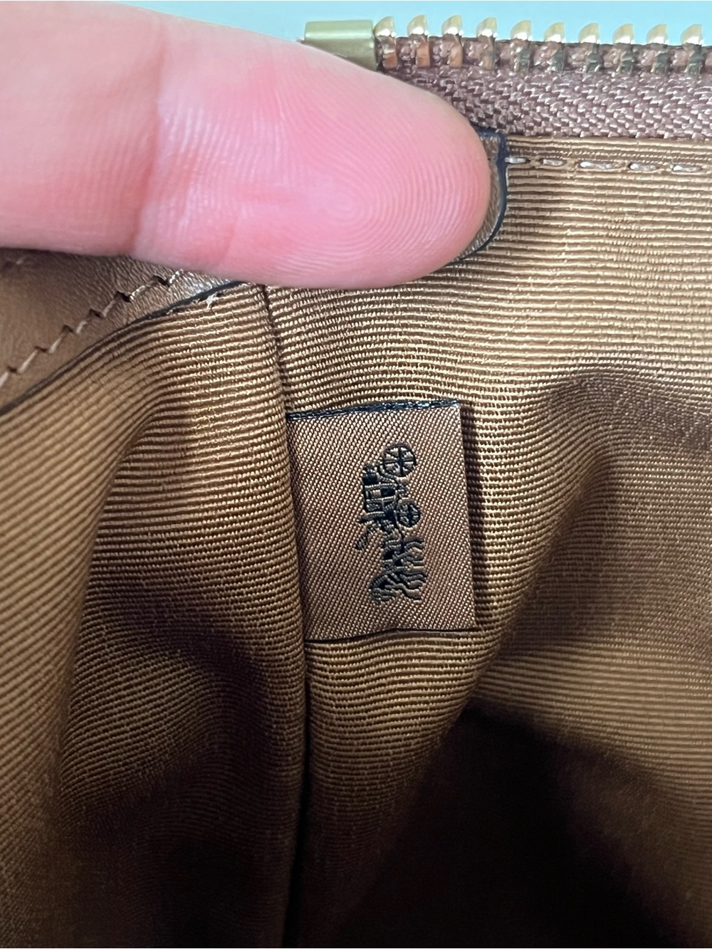 ✅Coach Asher Shoulder Bag In Haircalf With Cow Print - Picture 10 of 10
